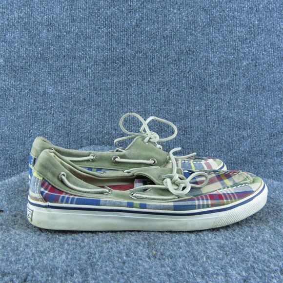 SPERRY Women Boat Shoe Multicolor Fabric Lace Up Size‎ 7.5 Medium - Picture 4 of 10